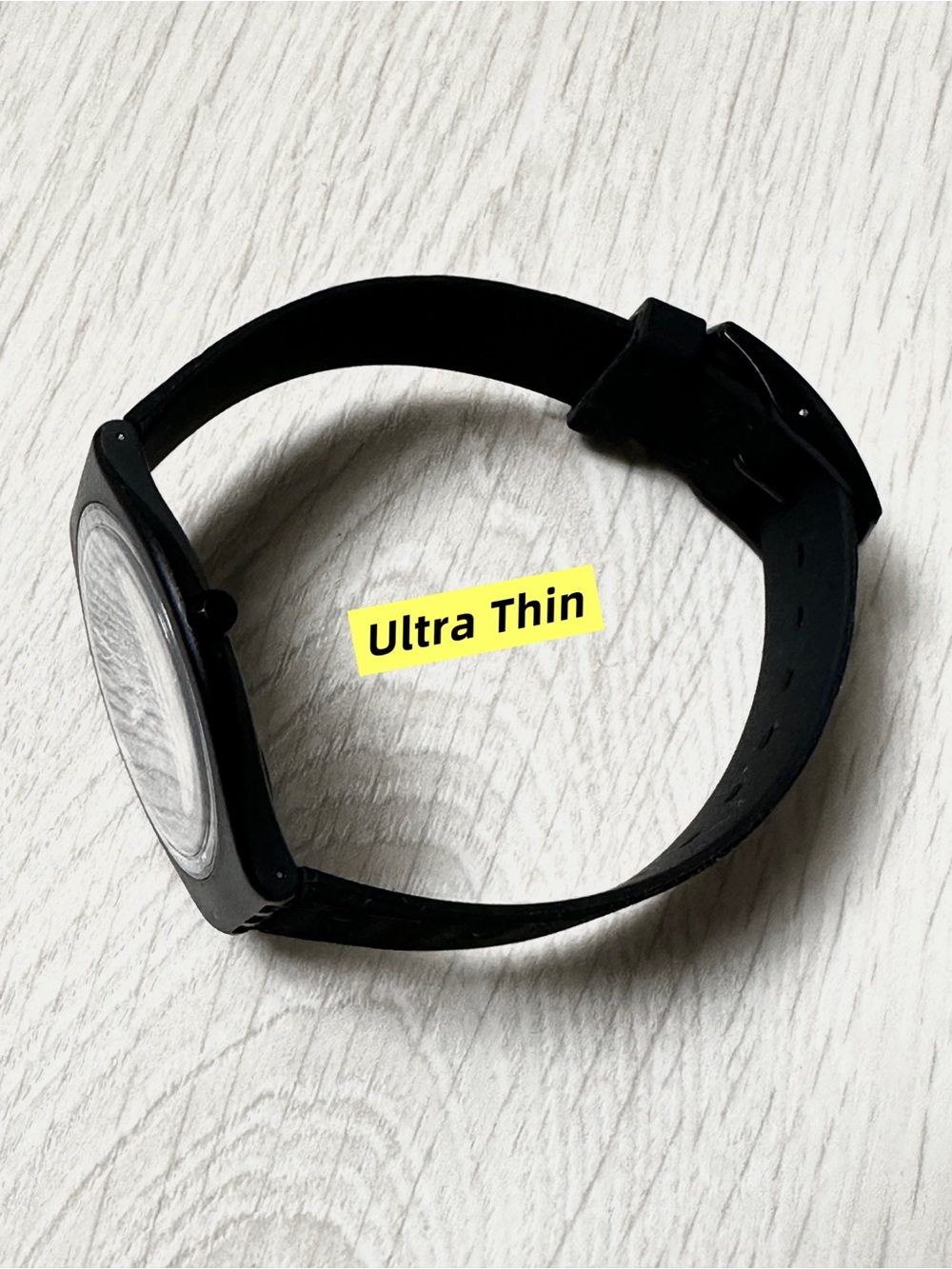 Swatch Ultra Thin New Skin SKINNELLA (SVOB104) Watch Black Unisex Watch - Picture 8 of 13